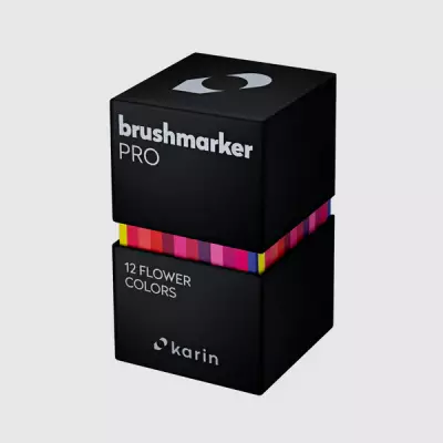Brushmarker PRO Set 12 Flower Colors (1)