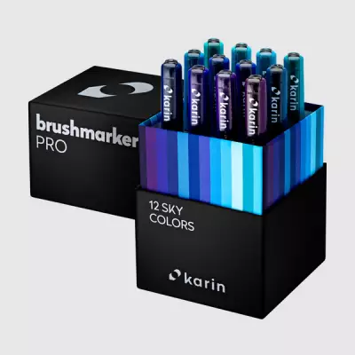 Brushmarker PRO Set 12 Sky Colors