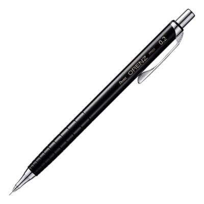 Pentel Versatil Kalem Orenz 0.2 mm Siyah (1)