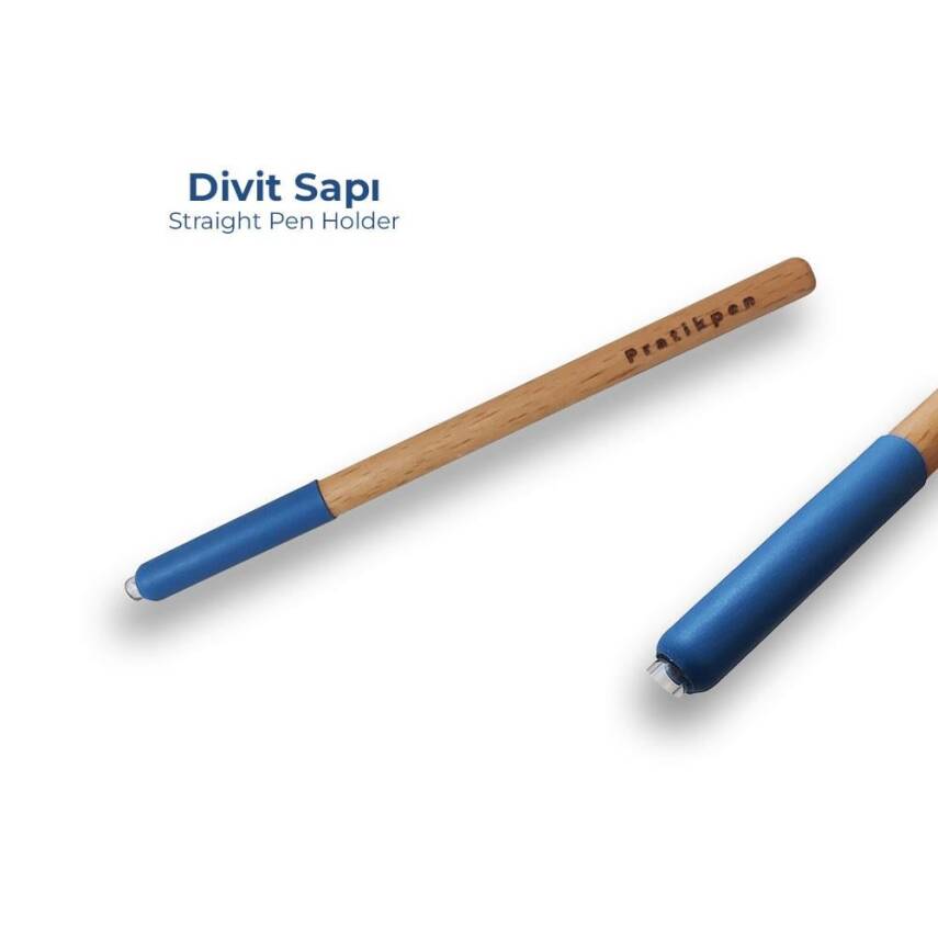 Pratikpen Dipstick Handle Blue - 1