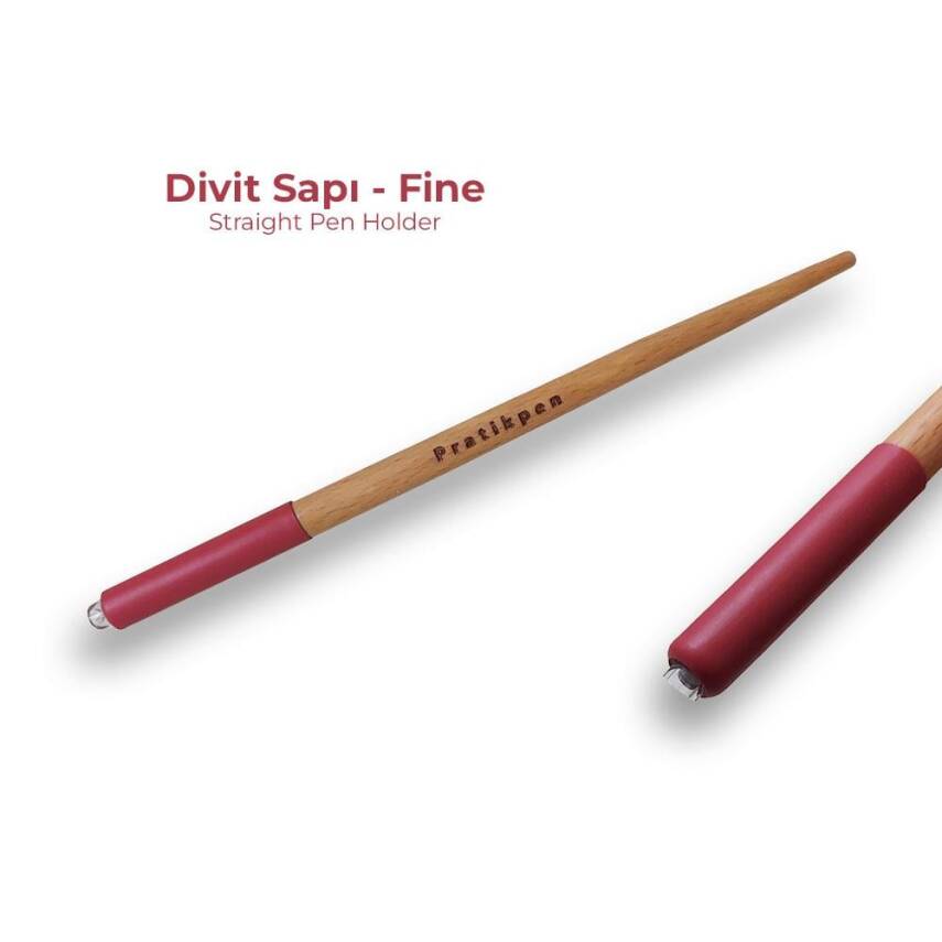 Pratikpen Dipstick Handle Red - Fine - 1